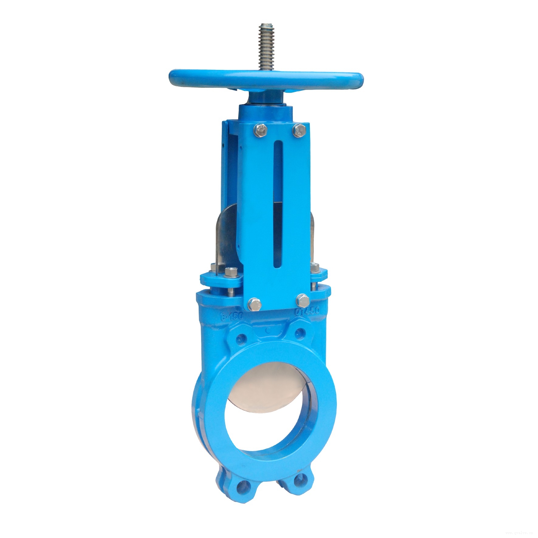 雙向密封無凹槽刀型閘閥