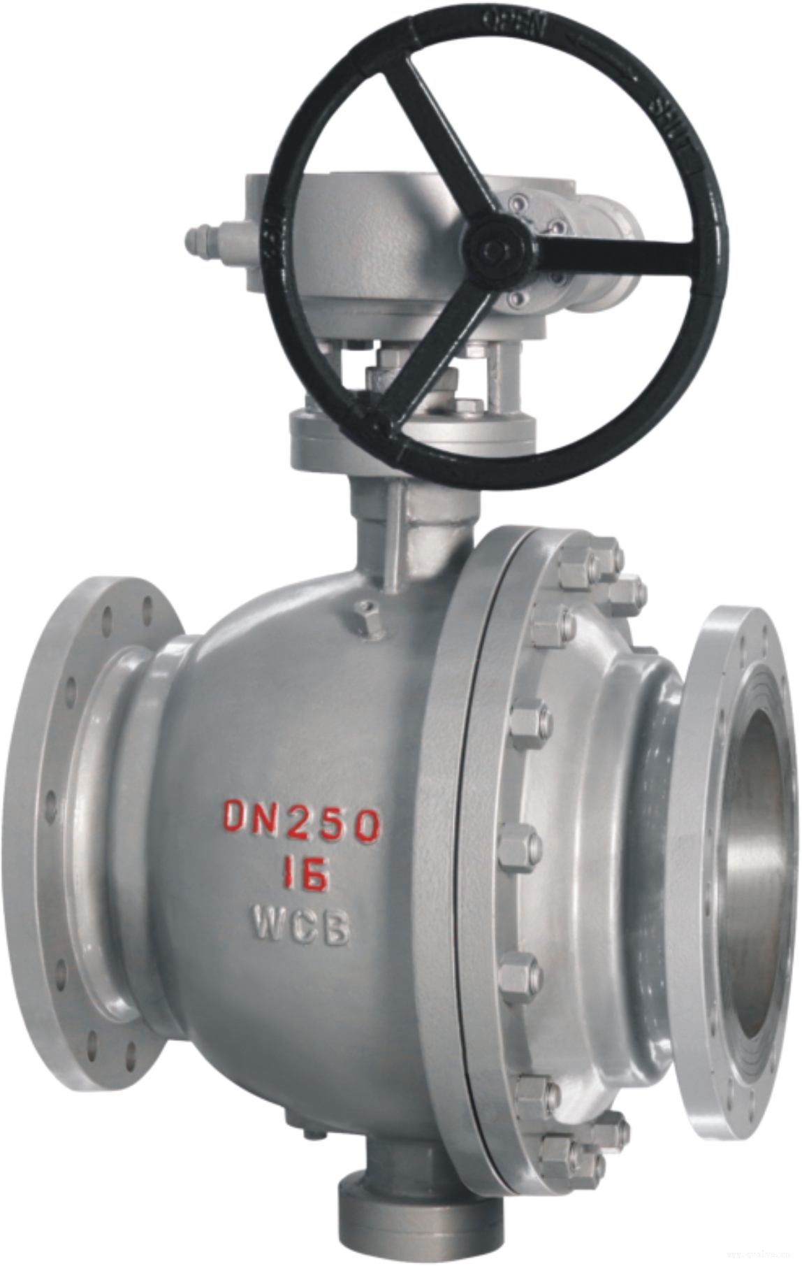 蝸輪法蘭固定式球閥