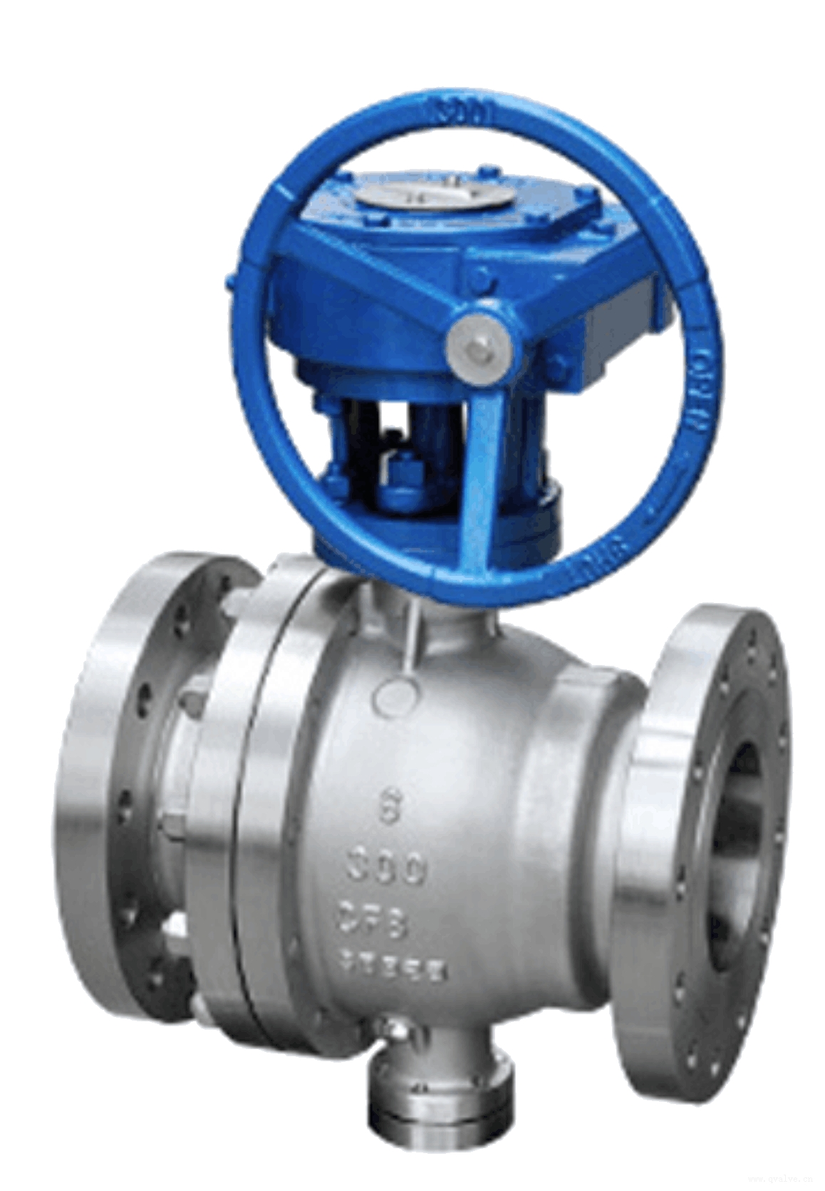 蝸輪法蘭固定式球閥